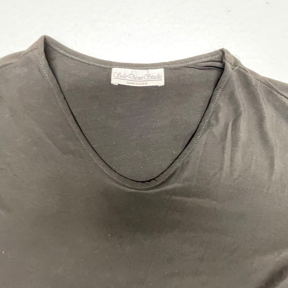 Women’s 1X Black “Sole Dione Studio”Top - Picture 3 of 14